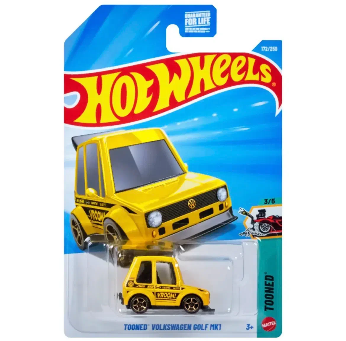 2026 Tooned Volkswagen Golf MK1 Yellow: Long (US): Image 6
