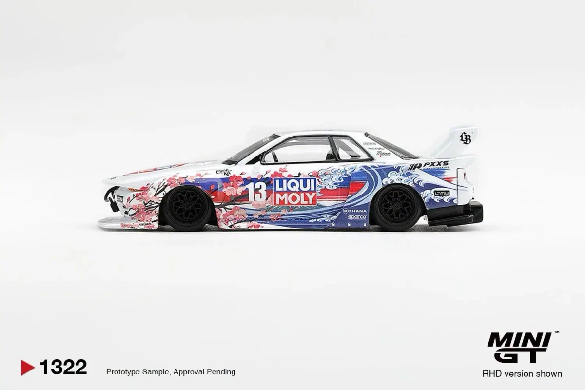 2026 Nissan Skyline GT-R (R32) LB-Kaido Works Liqui Moly #13 White: No Package: Image 2