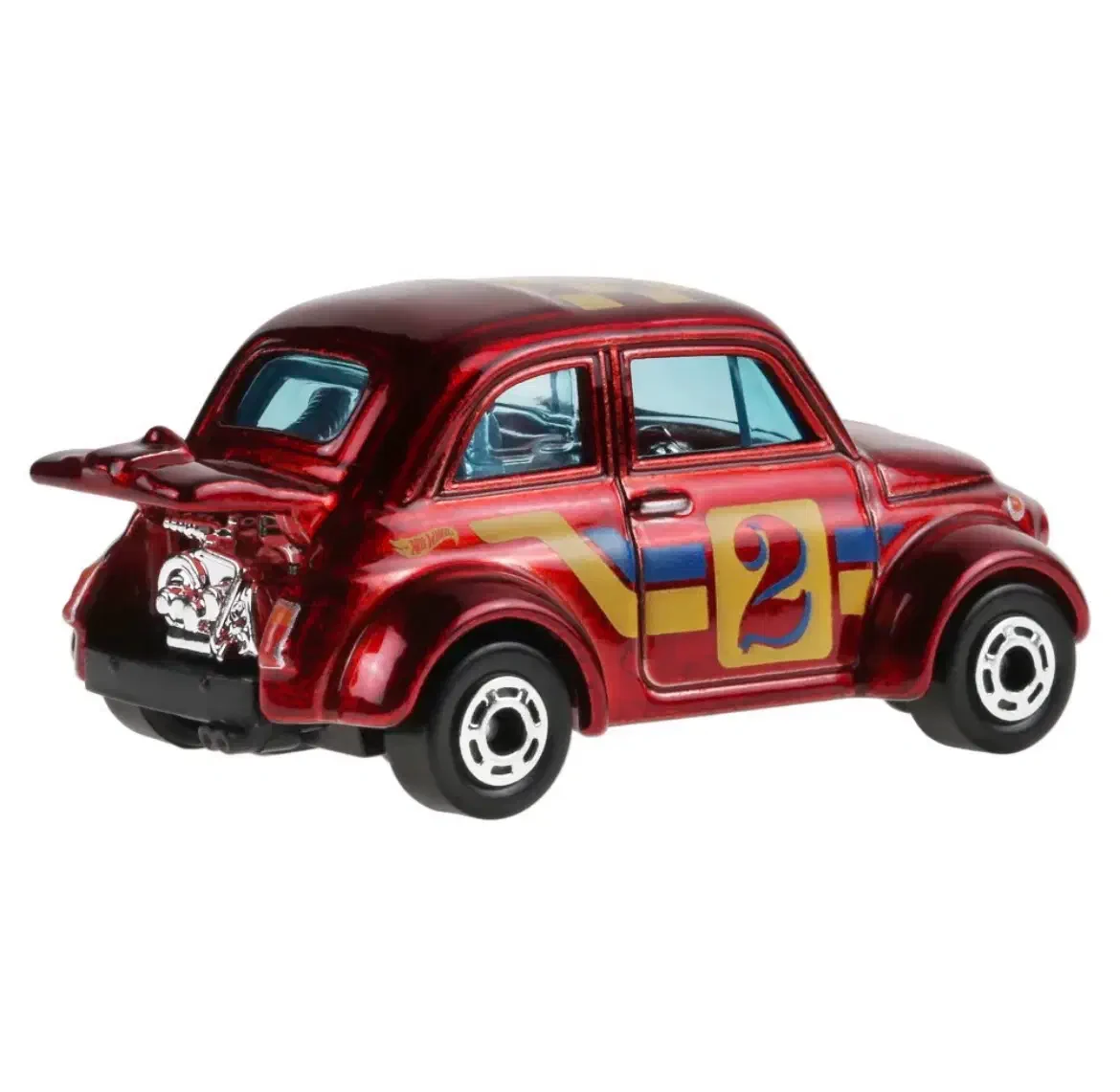 2026 60s Fiat 500D Modificado Red: No Package: Image 4