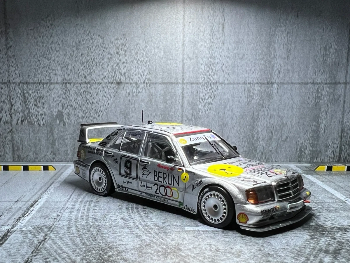 2021 Mercedes-Benz 190E 2.5-16 Evolution II (Macau Gula Race 1992) Silver: No Package: Image 10
