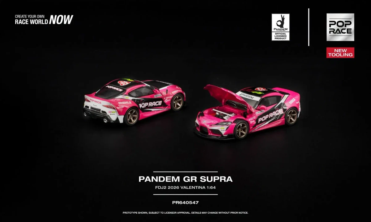 2026 Pandem GR Supra Pink: No Package: Image 3