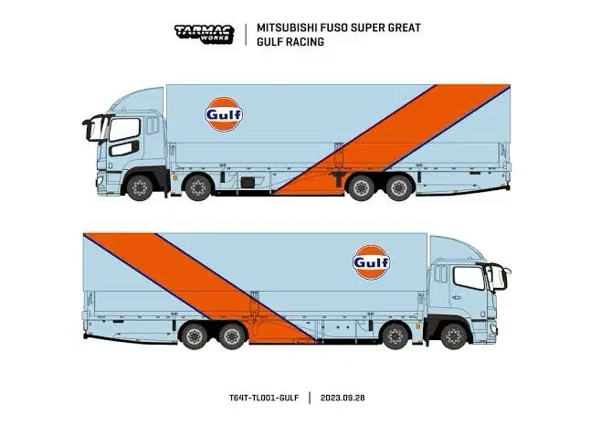 2023 Mitsubishi Fuso Super Great Gulf Racing Blue: No Package: Image 4