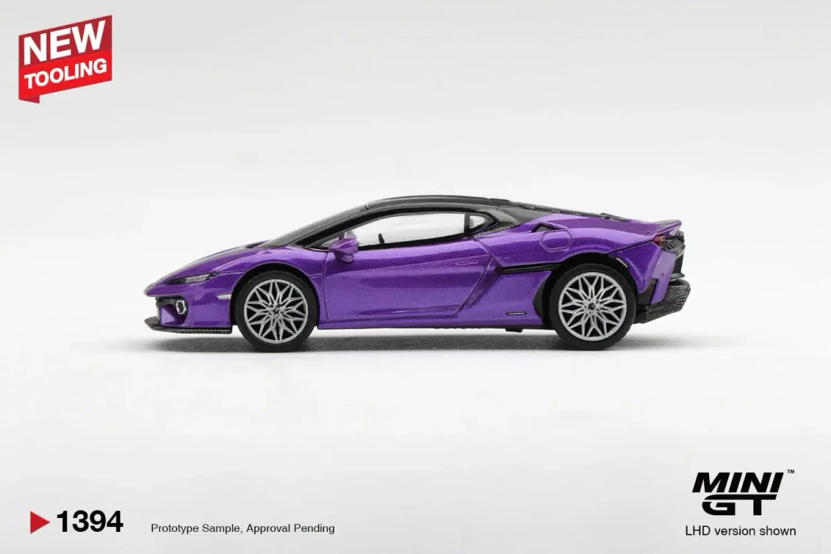 2026 Lamborghini Temerario Viola Pasifae Purple: No Package: Image 2