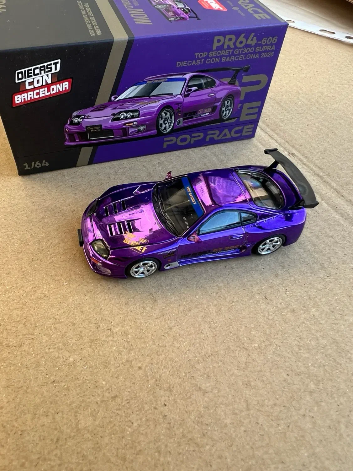 2026 Top Secret GT300 Supra Purple: No Package: Image 4