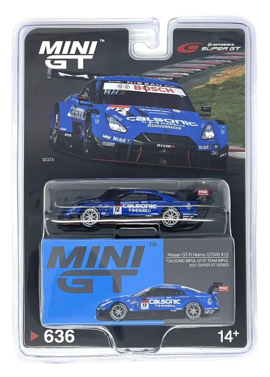 2024 Nissan GT-R Nismo GT500 #3 NDDP Racing with B-Max 2021 Super GT Series Blue: Blister: Image 2