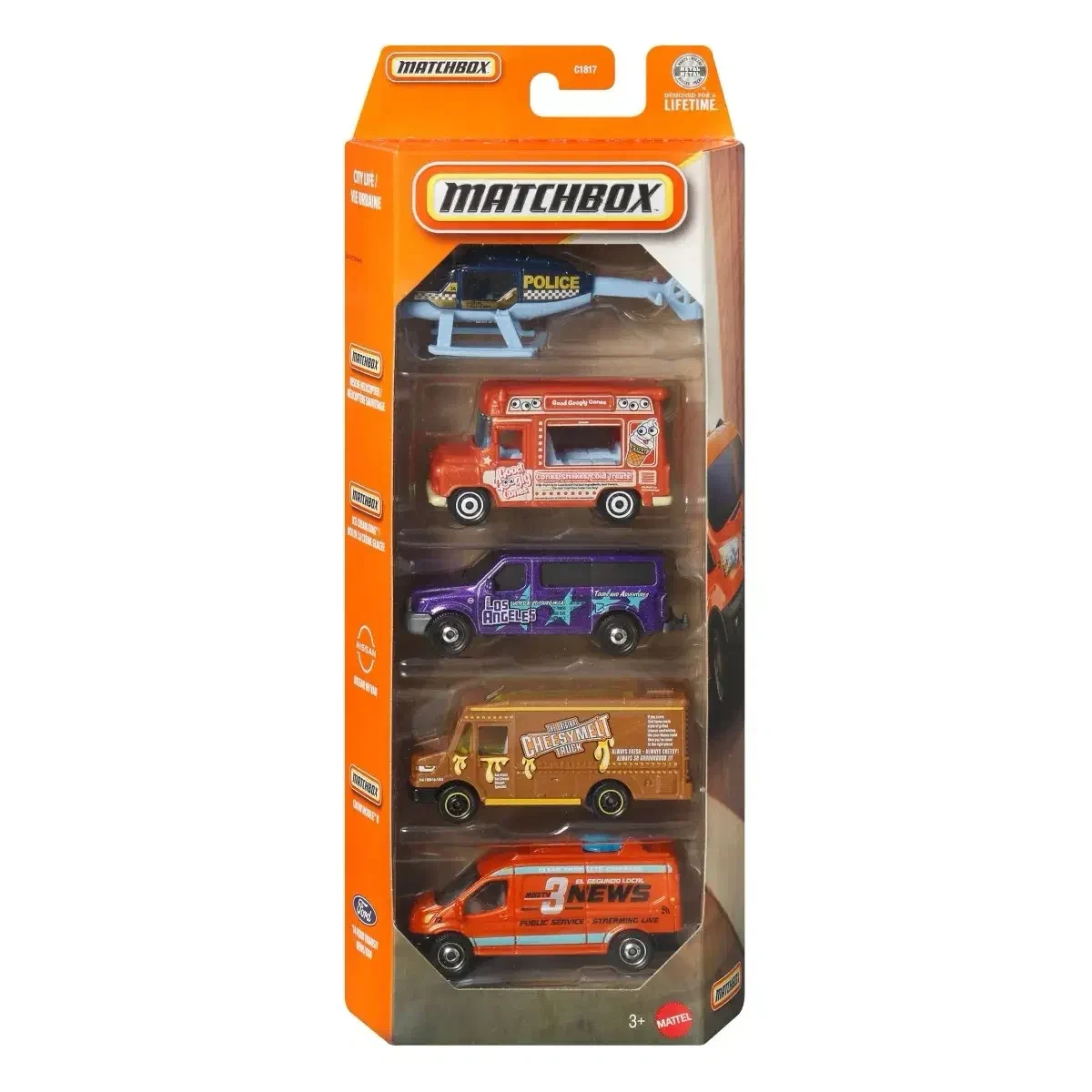 2026 14 Ford Transit News Van Orange: Multipack: Image 2