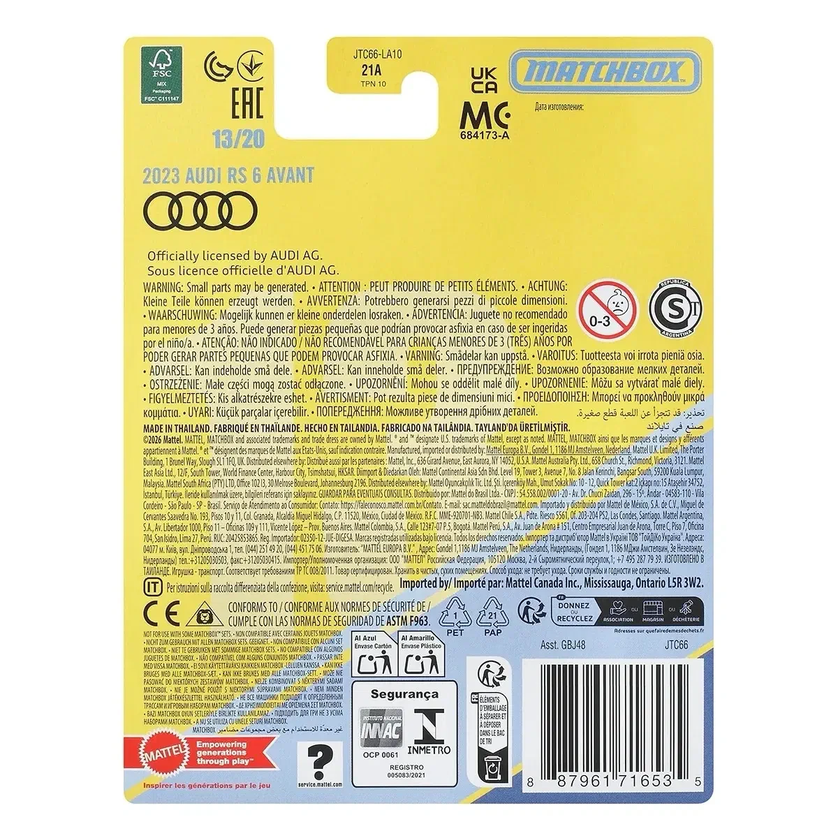2026 2023 Audi RS 6 Avant White: Long Card: Image 8