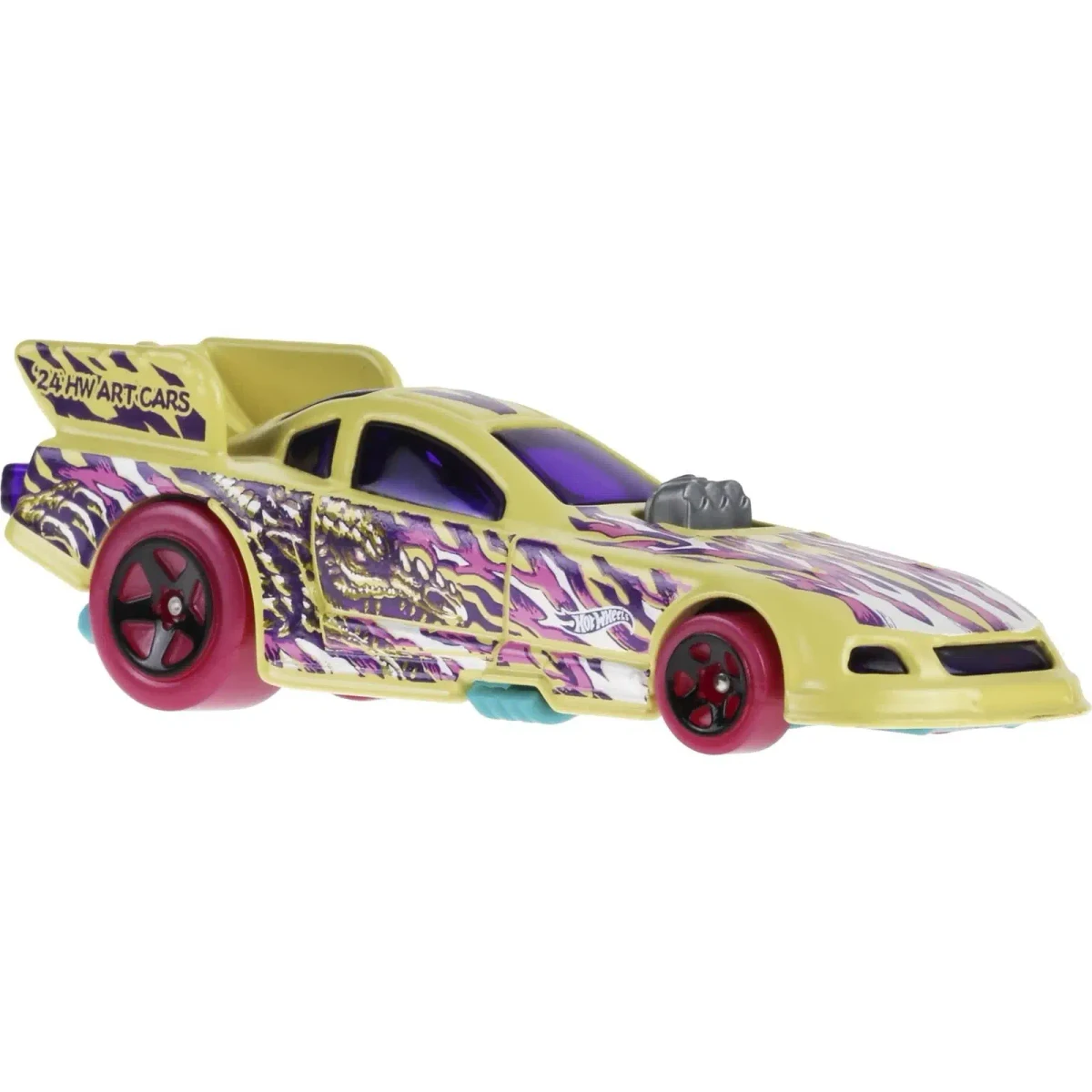 2024 Mustang Funny Car Yellow: No Package: Image 4
