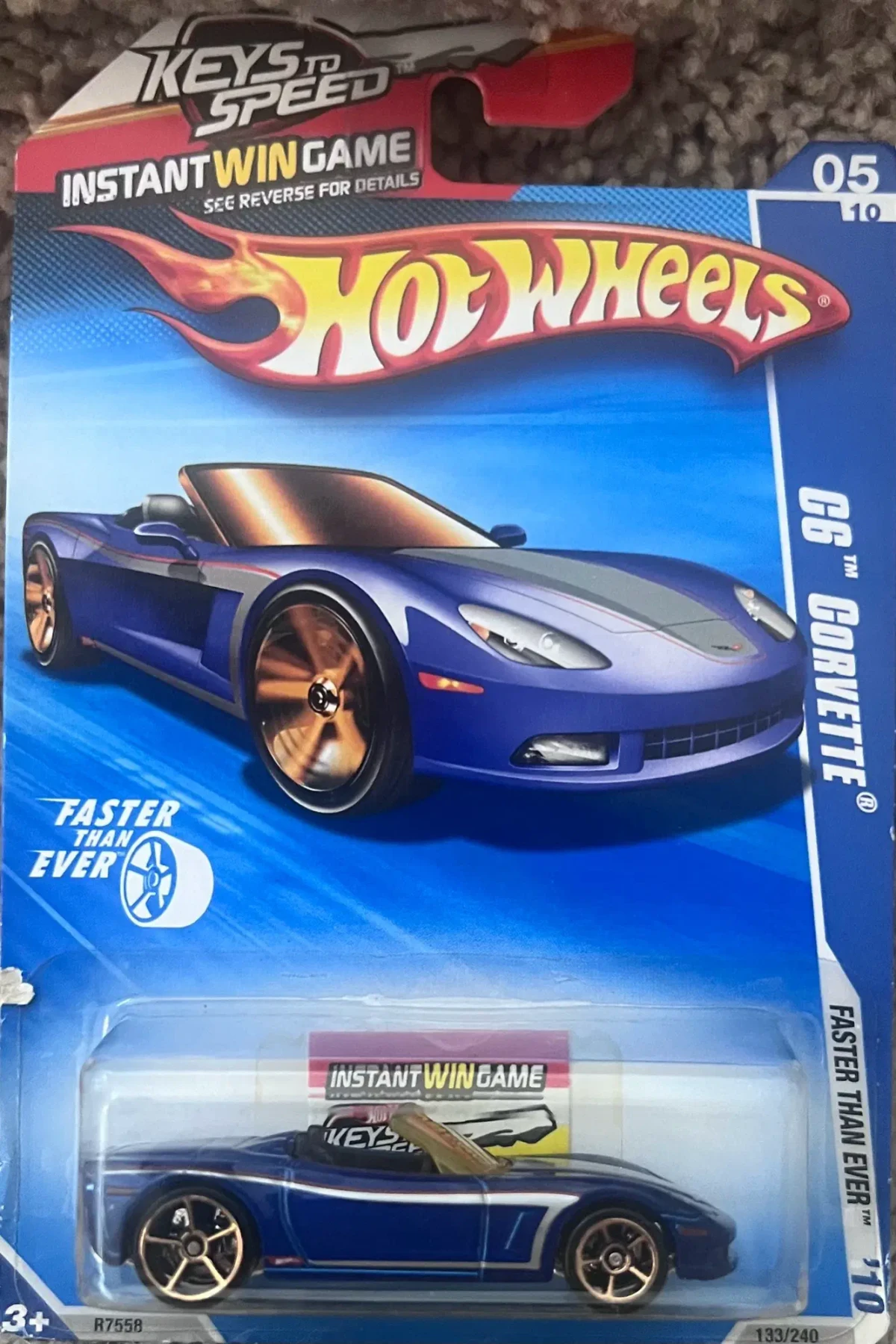 2010 C6 Corvette Blue: Long (INT): Image 2