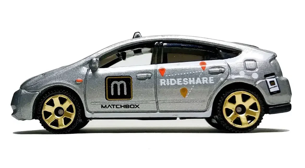 2021 Toyota Prius Taxi Silver: No Package: Image 2
