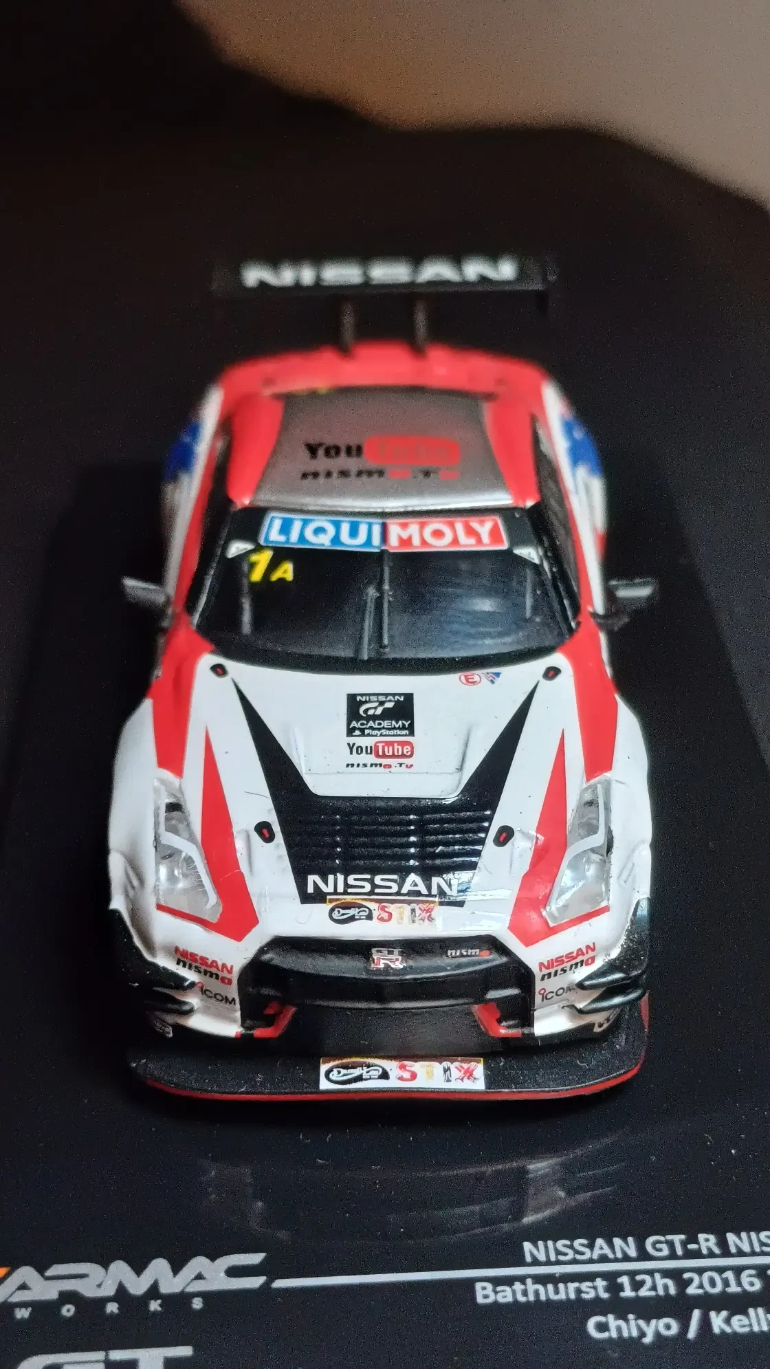 2017 Nissan GT-R NISMO GT3 Blue: No Package: Image 3
