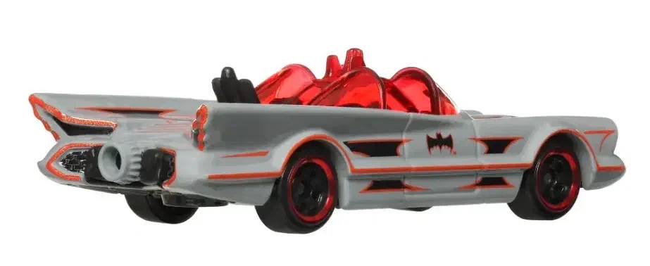 2027 Classic TV Series Batmobile Grey: No Package: Image 5