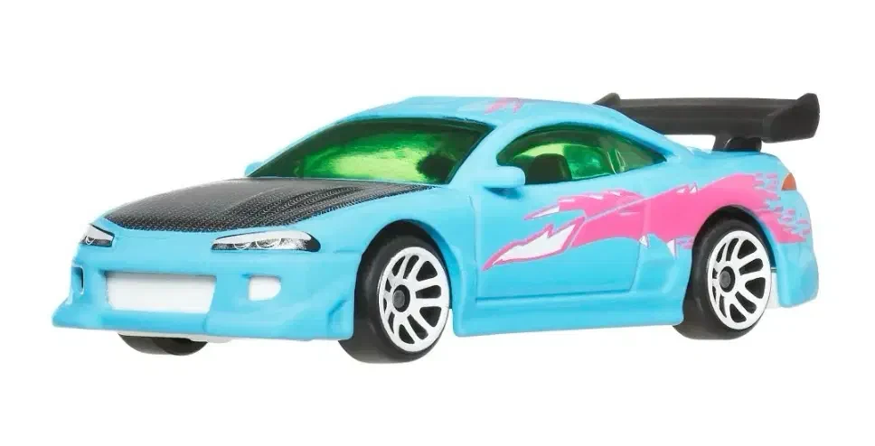 2027 1995 Mitsubishi Eclipse Blue: No Package: Image 2