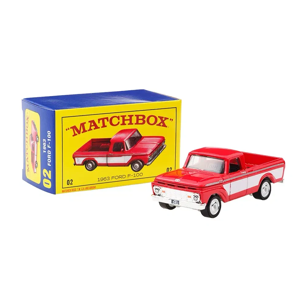 2025 1963 Ford F-100 Red: Box: Image 2