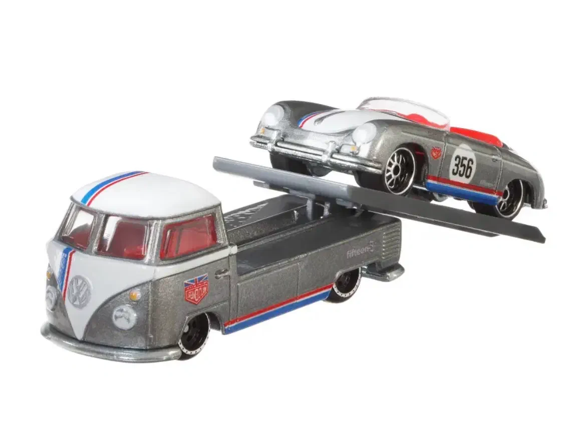 2018 Porsche 356 Speedster & VW Transporter TI Pickup Silver: No Package: Image 3