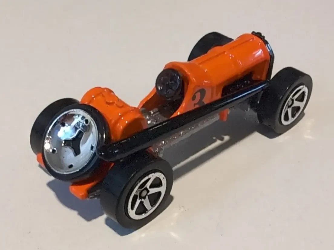 2002 Old #3 Orange: No Package: Image 3