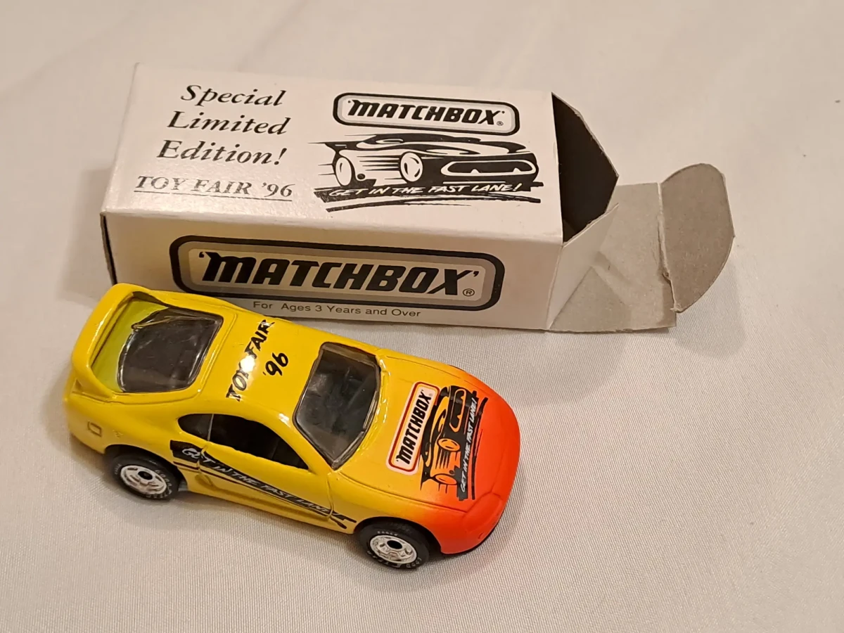 1996 Toyota Supra Turbo Yellow: Box: Image 2