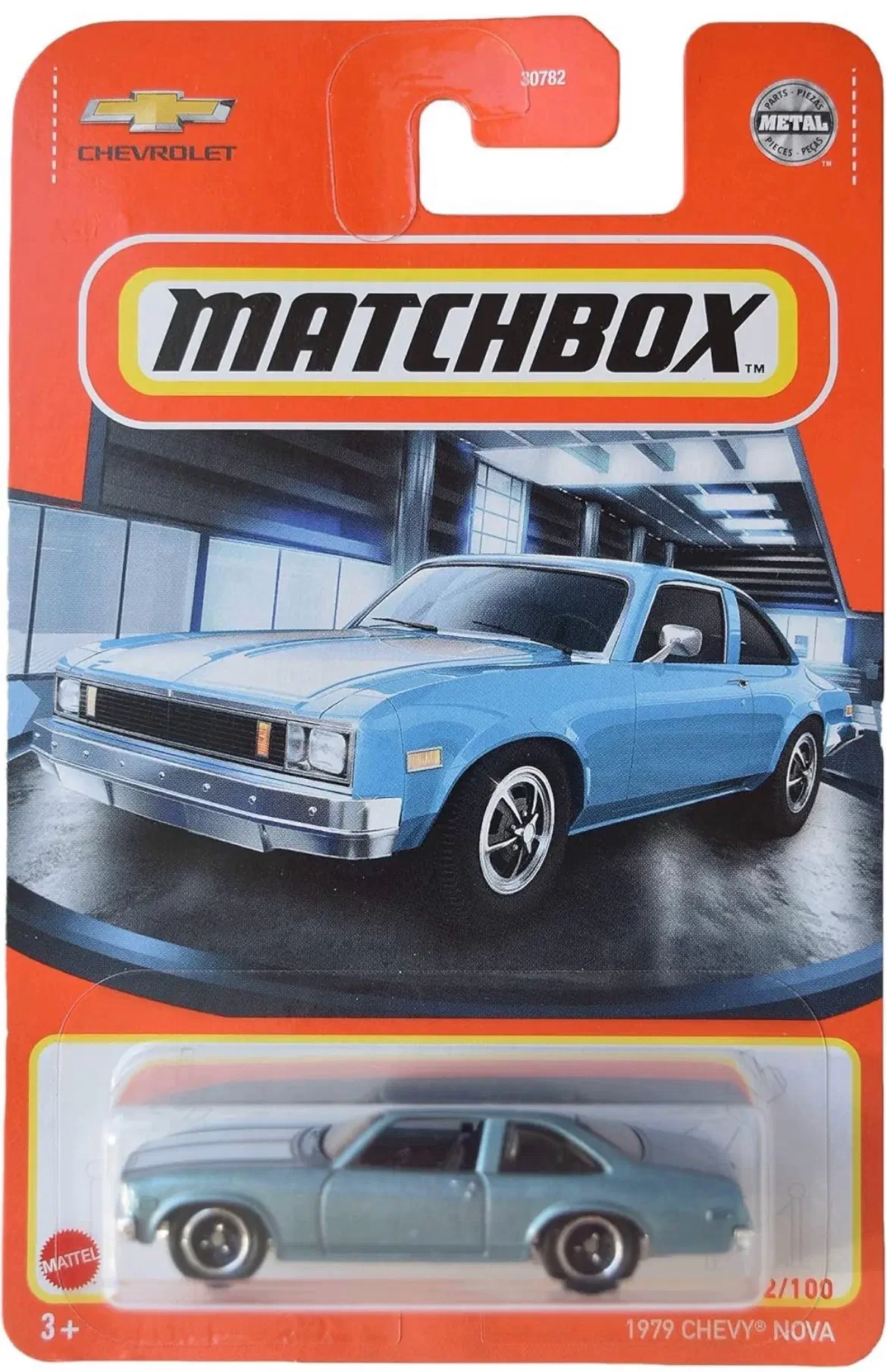 2021 1979 Chevy Nova Blue: Long Card: Image 2