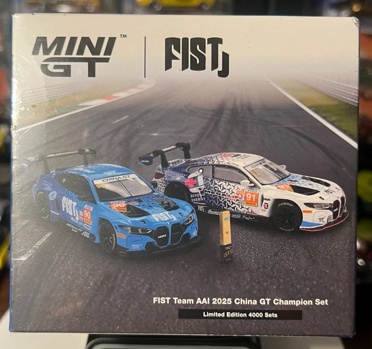 2025 BMW M4 GT3 EVO #90 & #91 Blue: Box: Image 2