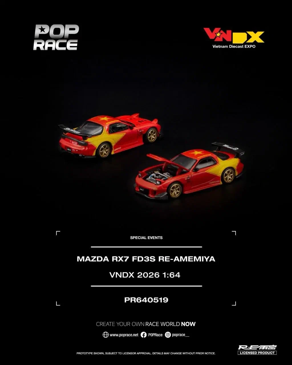 2026 Mazda RX-7 FD3S Re-Amemiya Red: No Package: Image 2
