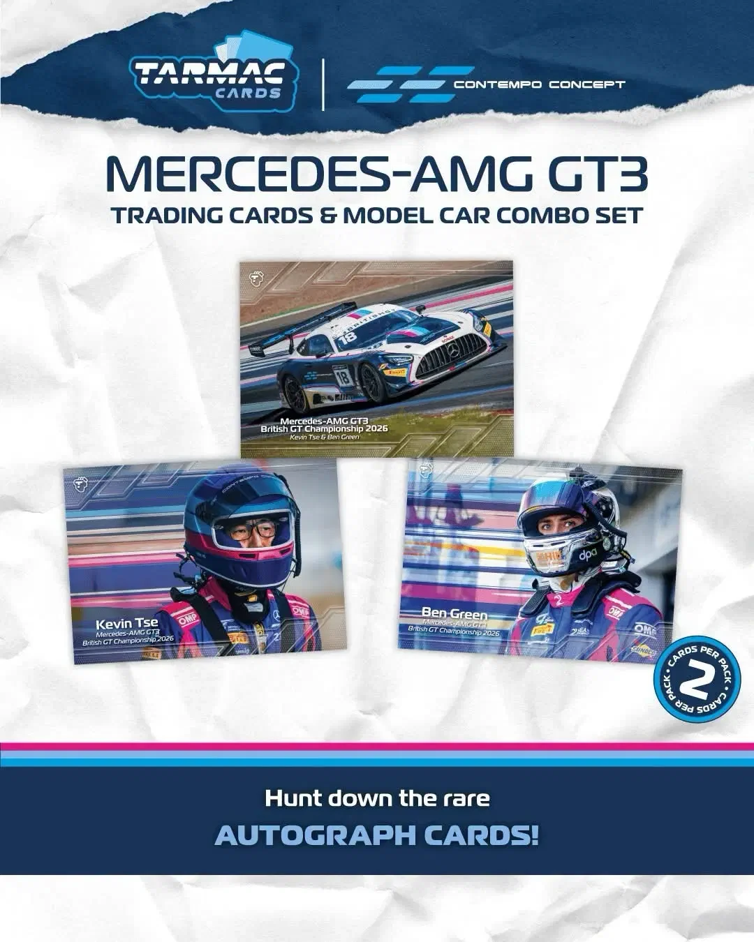 2027 Mercedes-AMG GT3 – British GT Championship 2026 – Kevin Tse / Ben Green White: No Package: Image 2