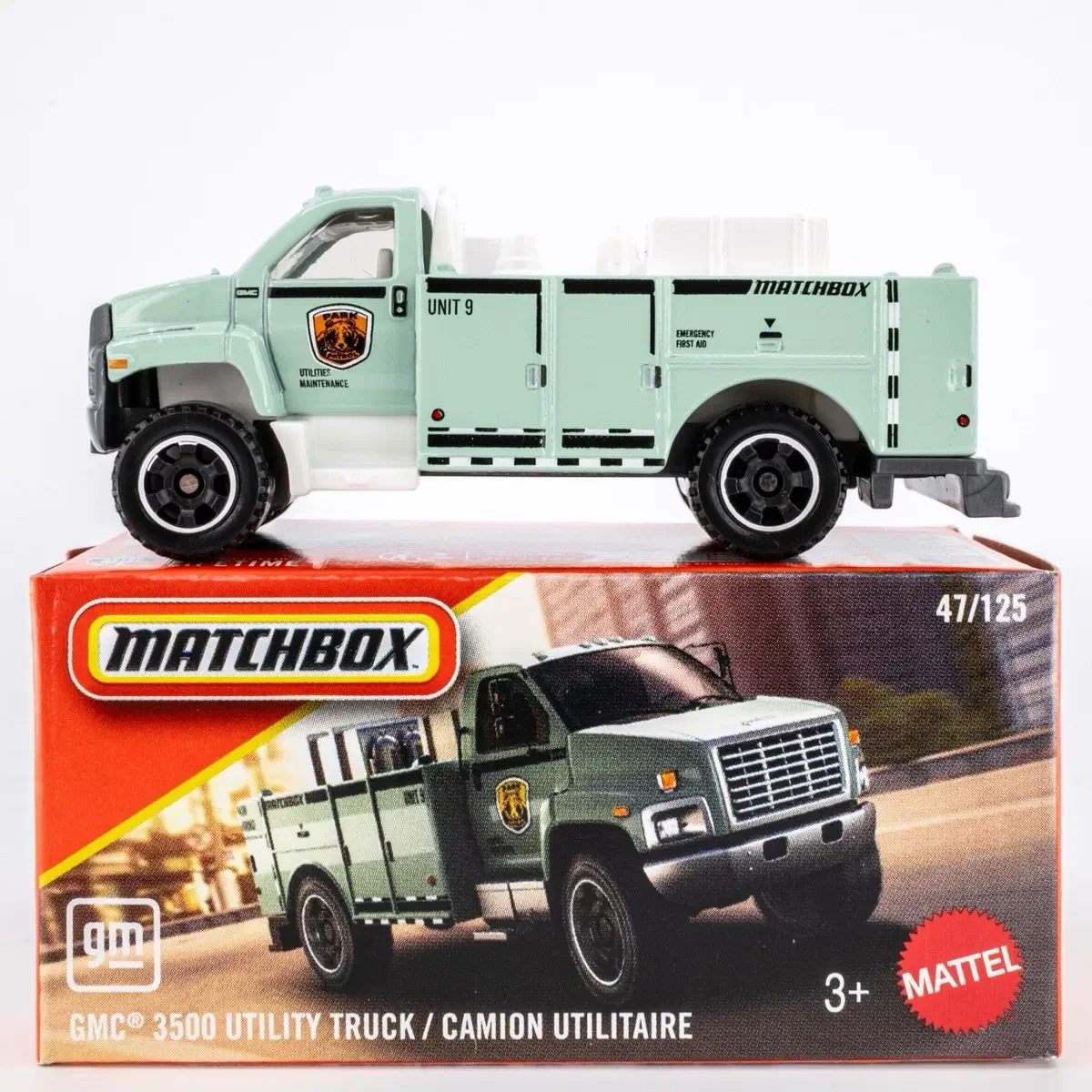 2026 GMC 3500 Utility Truck Teal: Box: Image 3