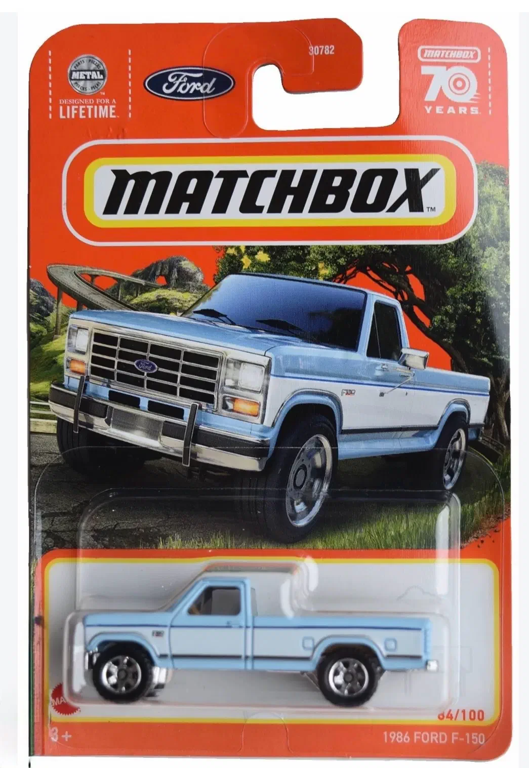 2023 1986 Ford F-150 Blue: Long Card: Image 3