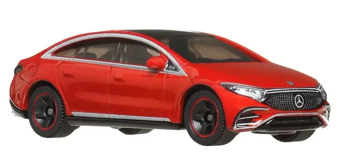 2025 2022 Mercedes-Benz EQS Red: No Package: Image 2