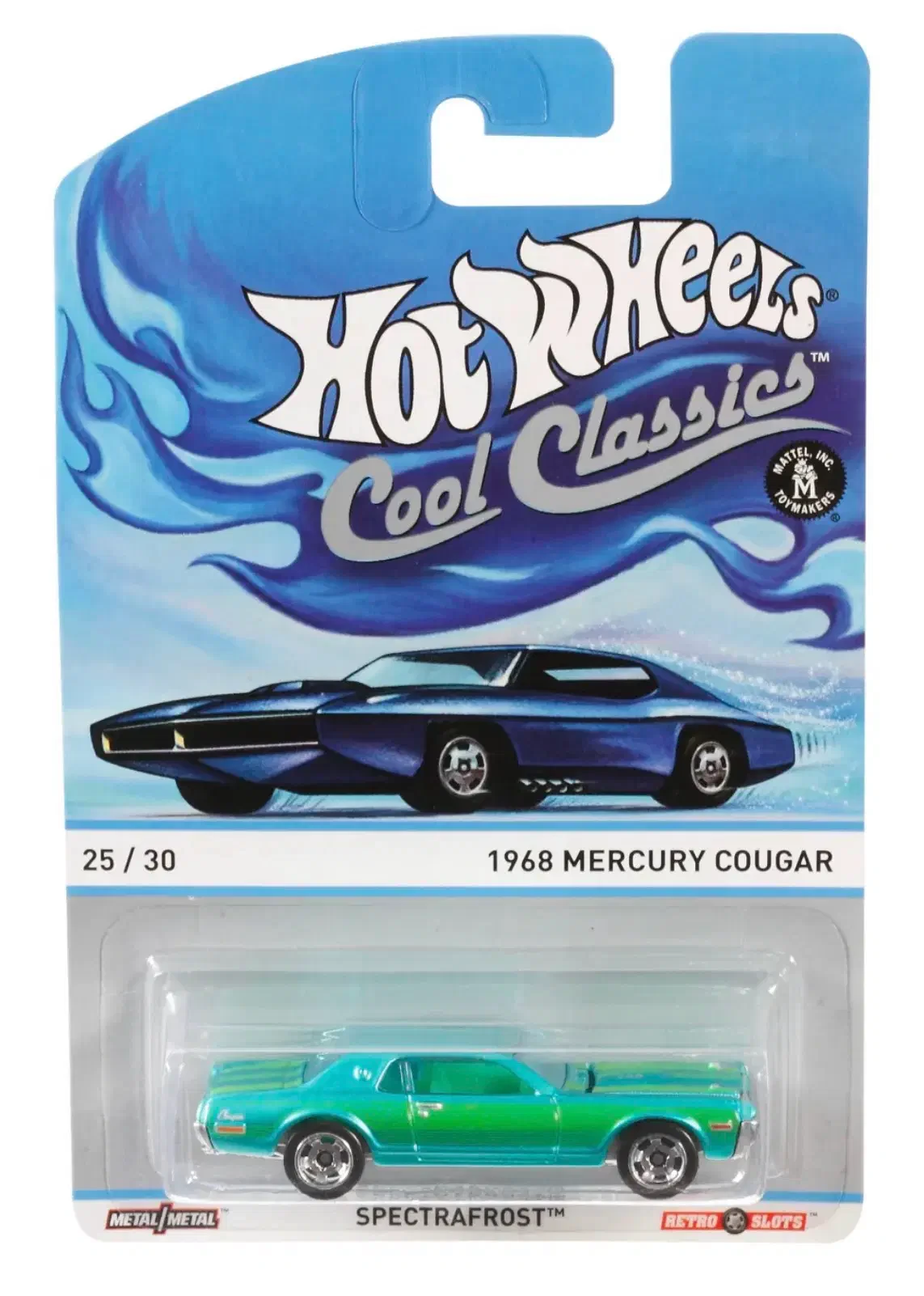2013 1968 Mercury Cougar Green: Long (INT): Image 3