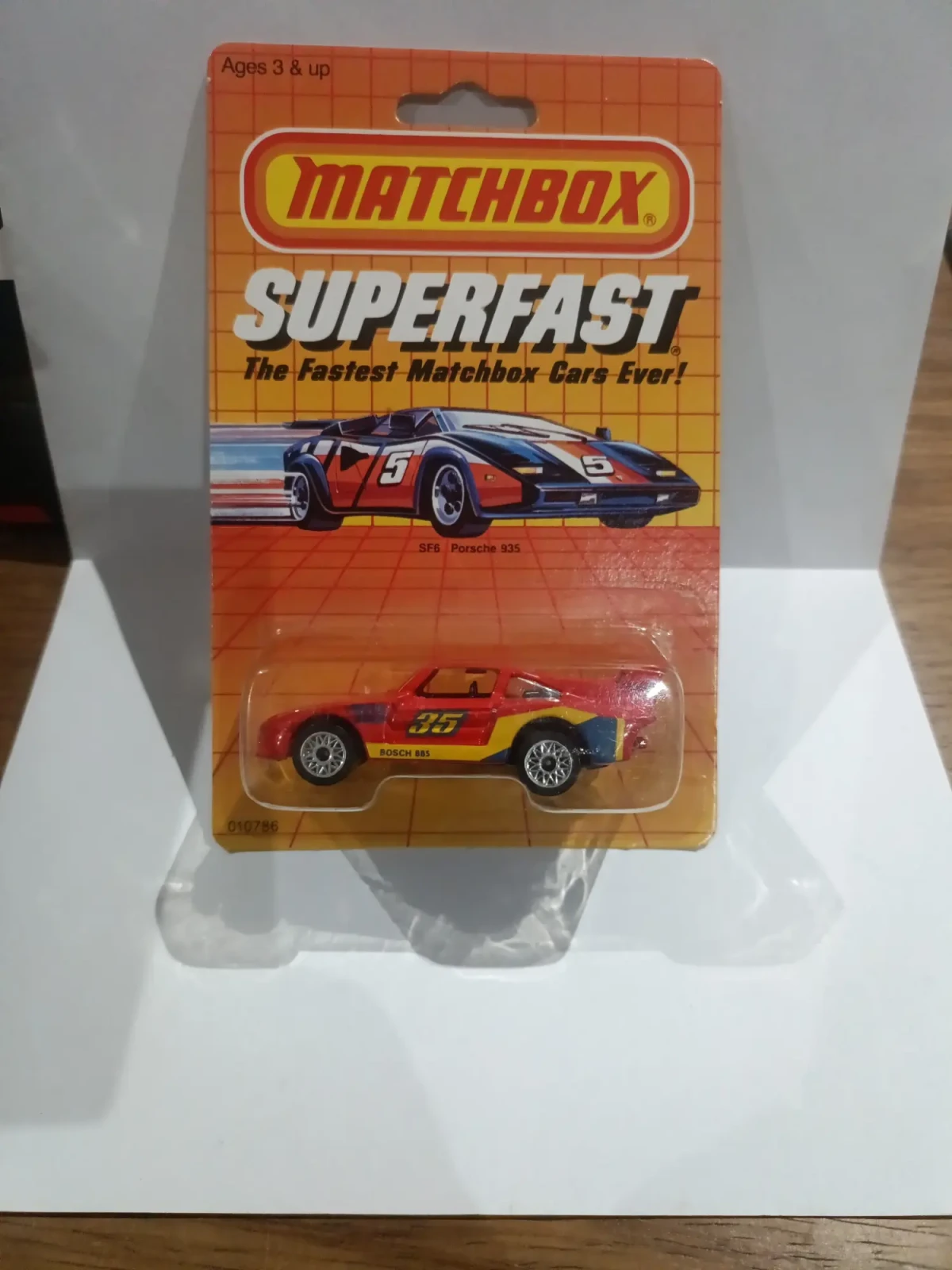 1983 Racing Porsche 935 Red: Long Card: Image 2