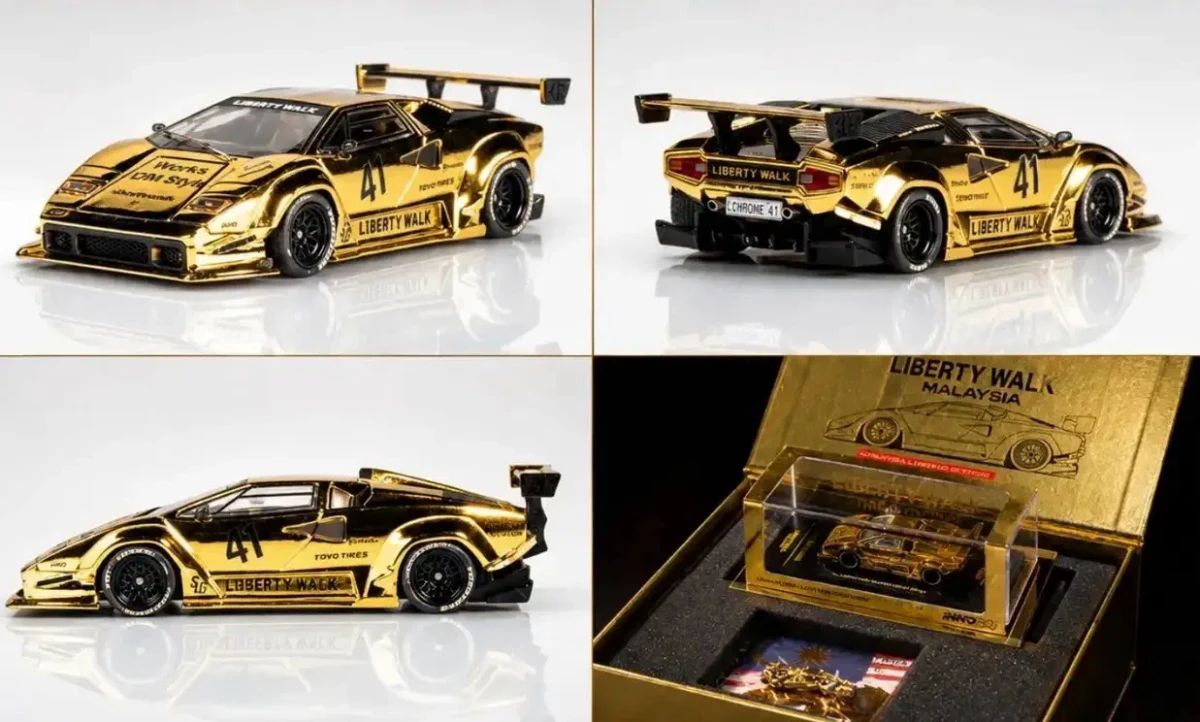 2026 LB-Works Lamborghini Countach Gold: No Package: Image 3