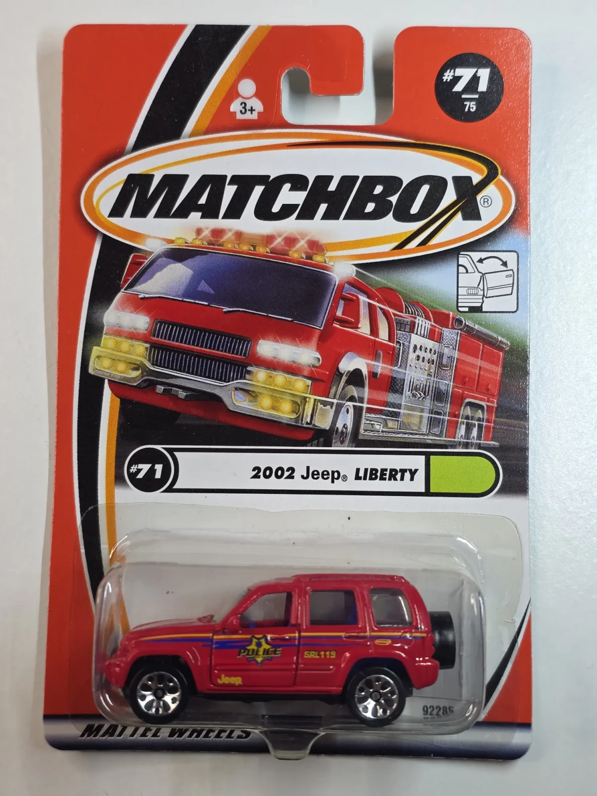 2001 2002 Jeep Liberty Red: Long Card: Image 2