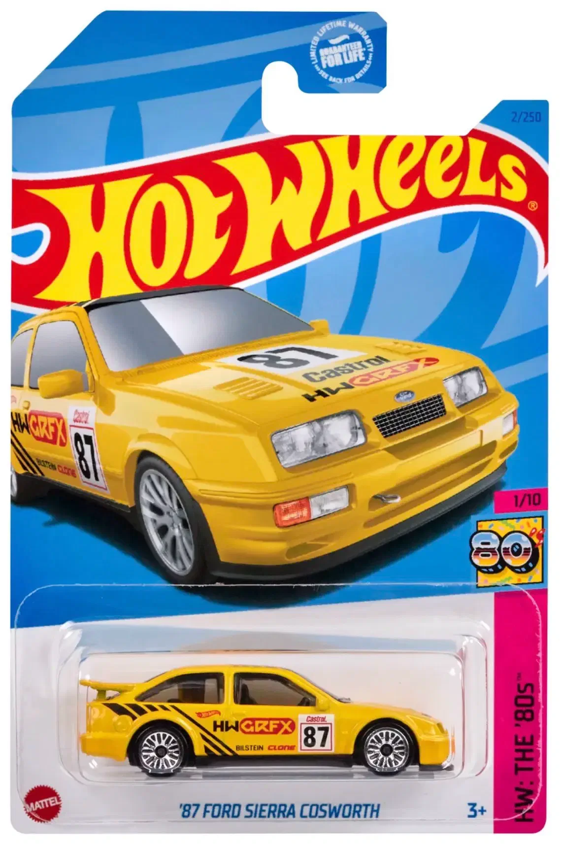 2023 87 Ford Sierra Cosworth Yellow: Long (US): Image 6