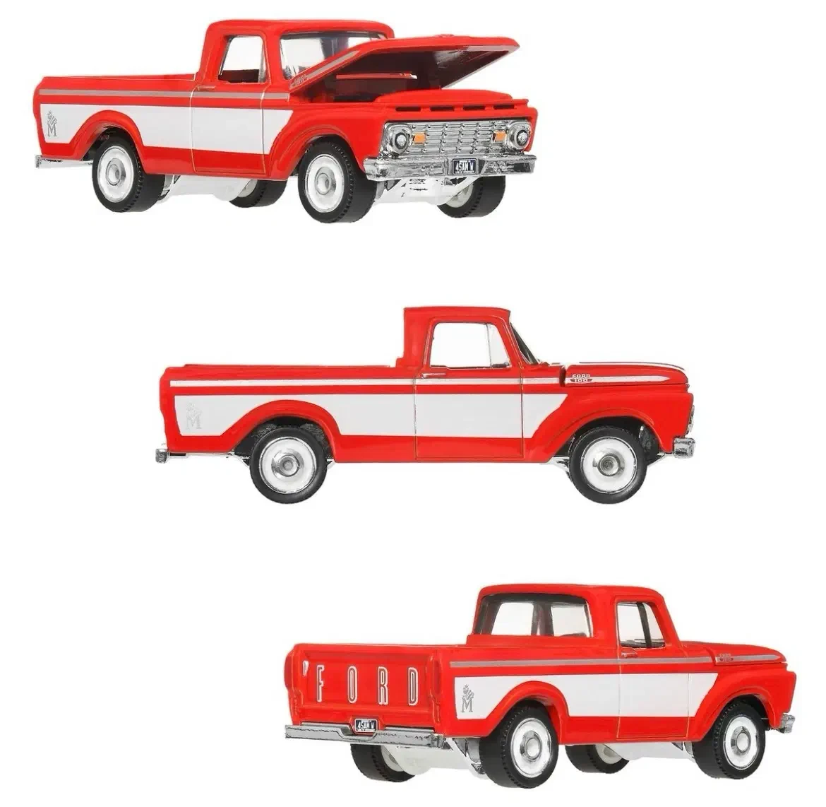 2025 1963 Ford F-100 Red: No Package: Image 4