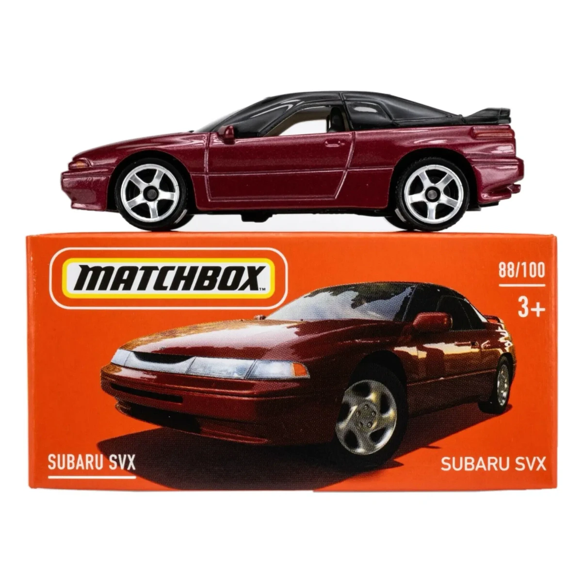 2021 1995 Subaru SVX Red: Box: Image 3
