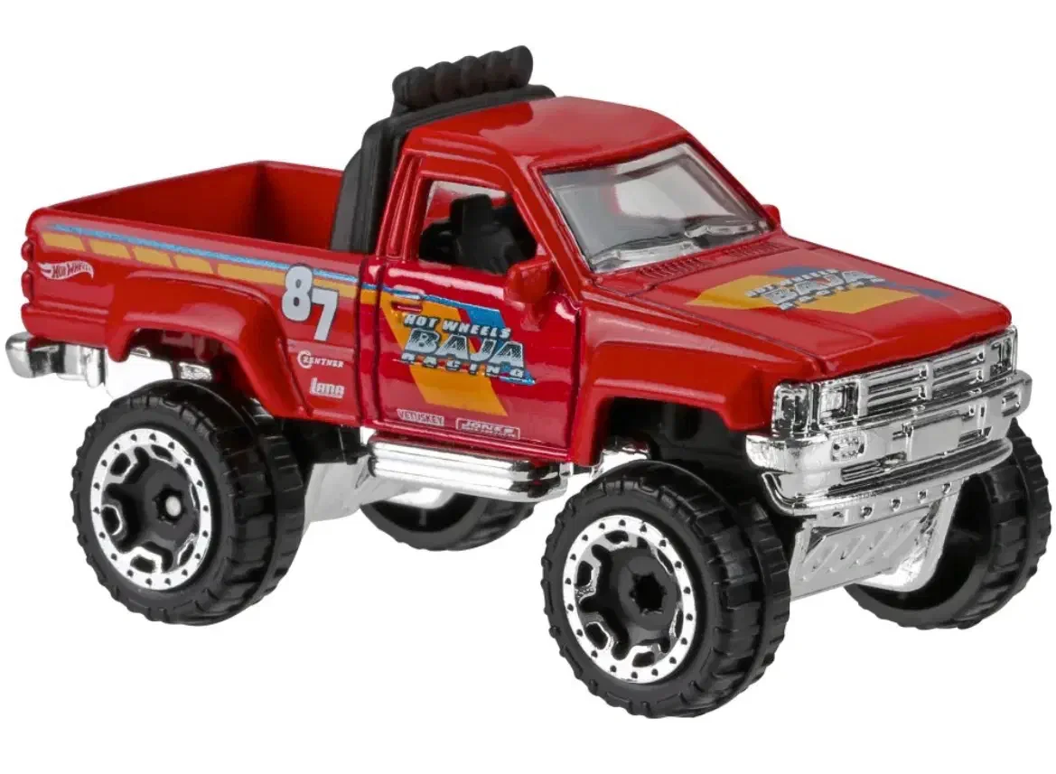 2017 1987 Toyota Pickup Truck Red: No Package: Image 3
