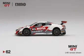 2019 Honda NSX GT3 10 Honda Team Motul Racing 2018 Suzuka 10 Hr. White: No Package: Image 3