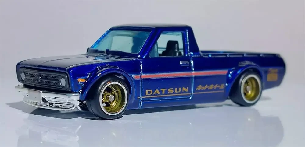 2025 1975 Datsun Sunny Truck (B120) Blue: No Package: Image 3