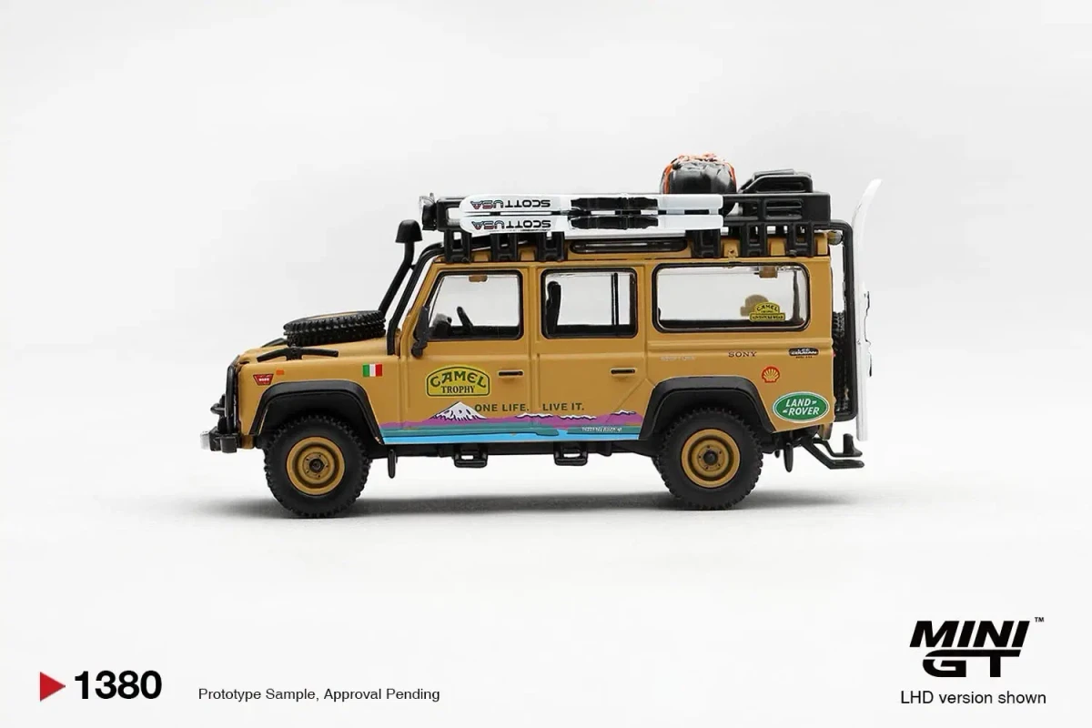 2026 Land Rover Defender 110 1998 Camel Trophy Tierra del Fuego CT.24 Italy Yellow: No Package: Image 3