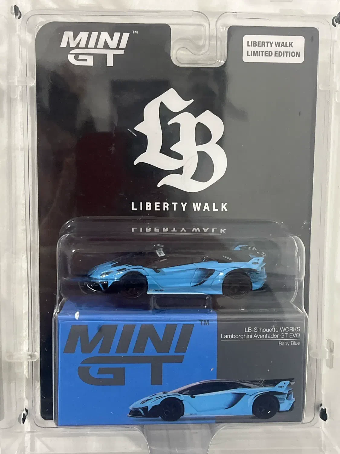 2023 Lamborghini LB-Silhouette Works Aventador GT EVO Baby Blue Blue: No Package: Image 2
