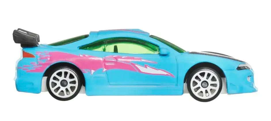 2027 1995 Mitsubishi Eclipse Blue: No Package: Image 4