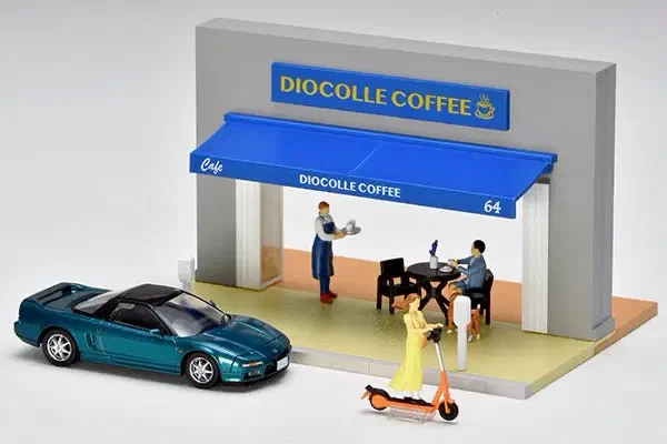 2025 DioColle 64 #CarSnap 21a Cafe Terrace Honda NSX Teal: No Package: Image 5