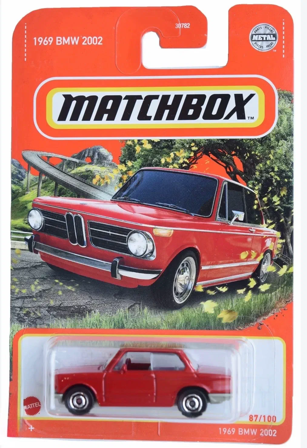 2022 1969 BMW 2002 Red: Long Card: Image 2