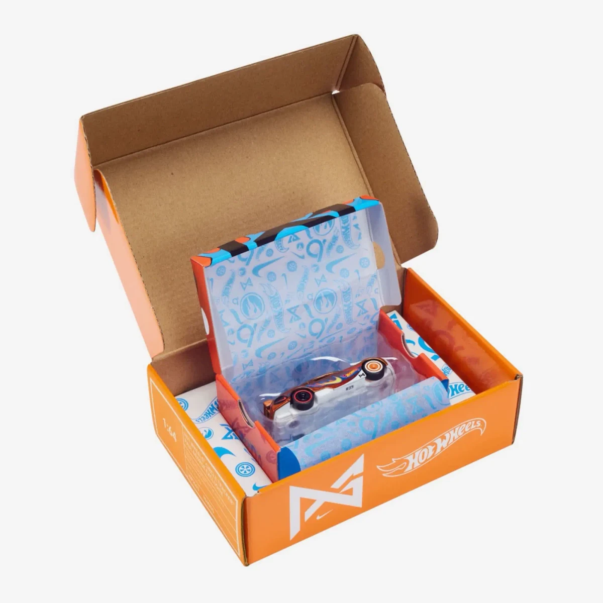 2022 Paul George Hot Wheels Circle Tracker Orange: No Package: Image 4