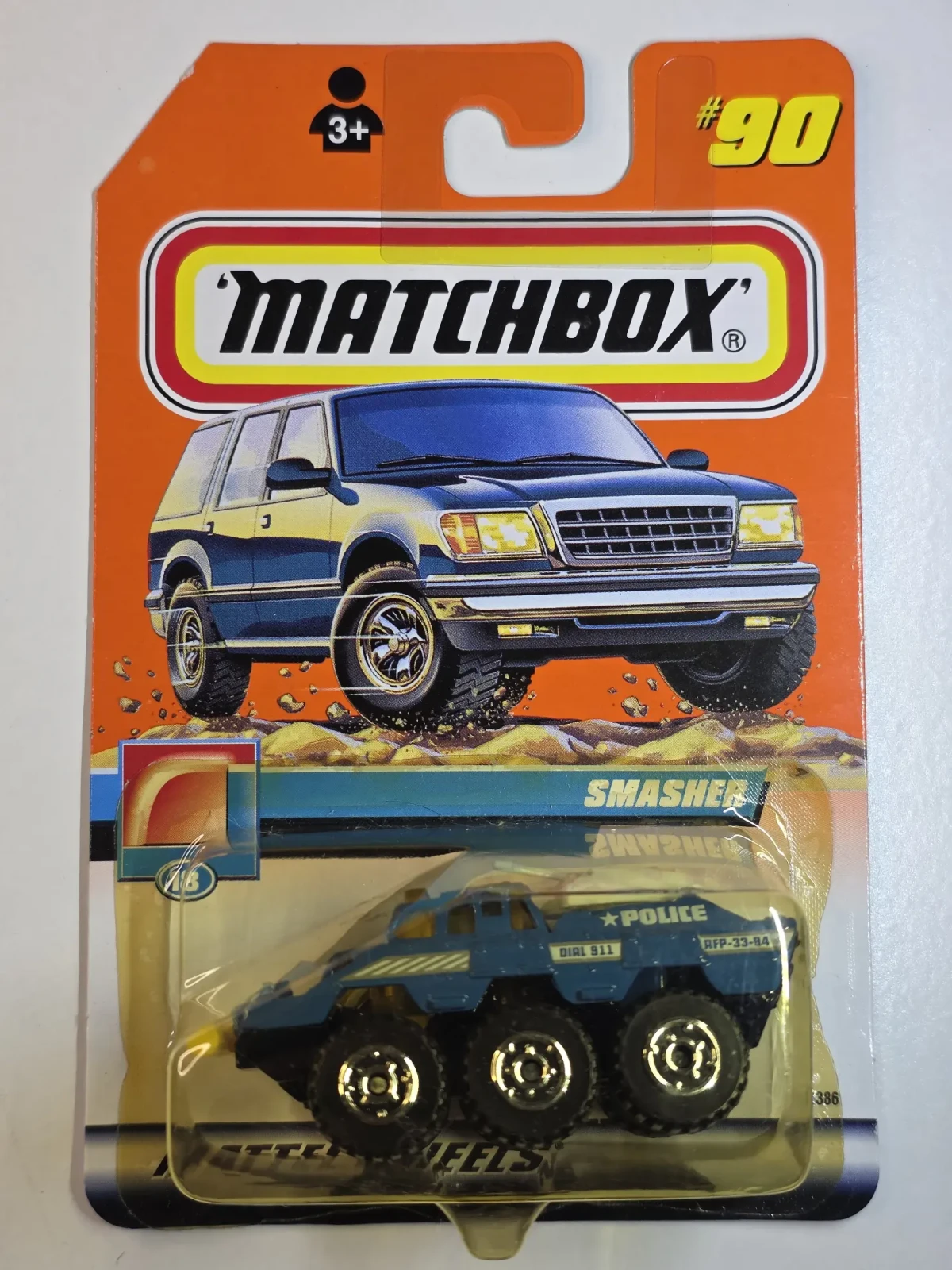 2000 Battering Ram / Smasher Blue: Long Card: Image 2