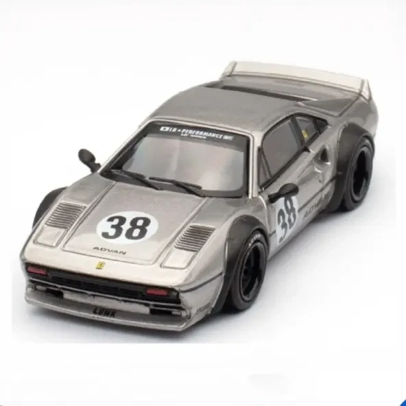 2023 LBWK Ferrari 308 GTB Silver Metalic Silver: No Package: Image 2