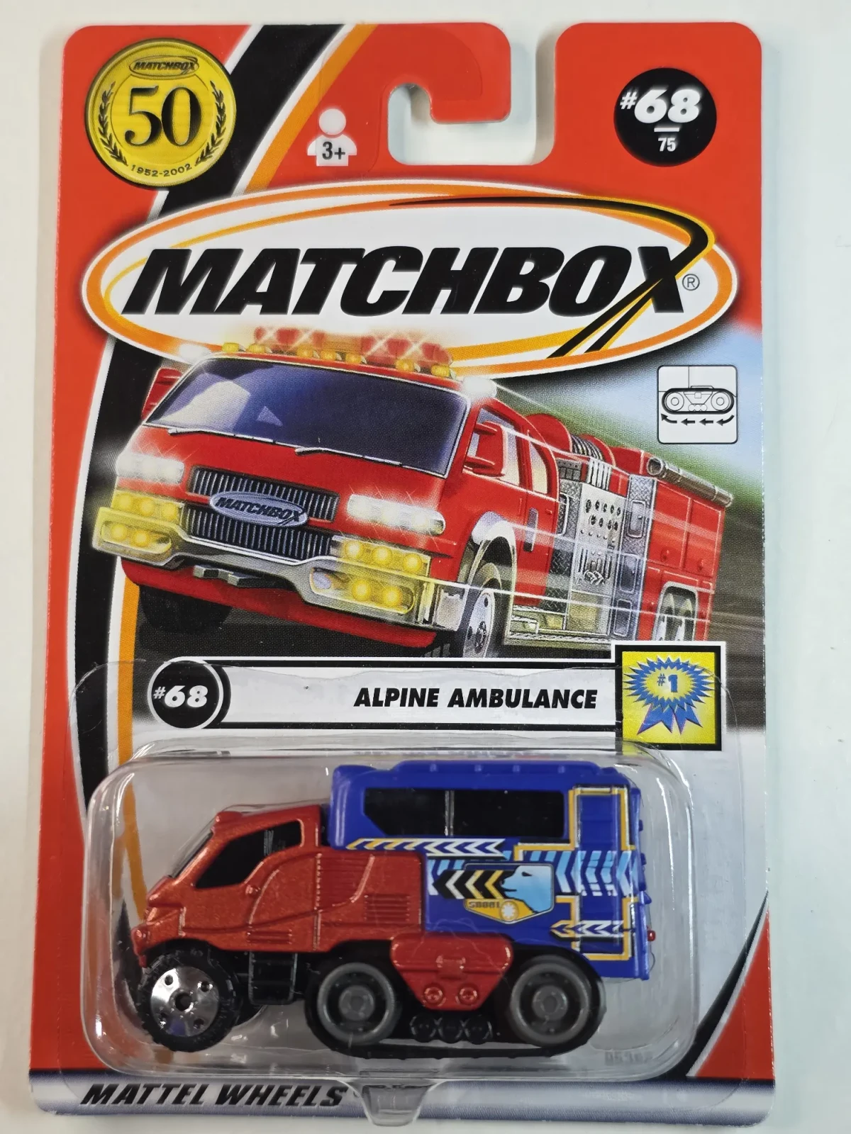 2002 Snow Doctor / Alpine Ambulance Orange: Long Card: Image 3