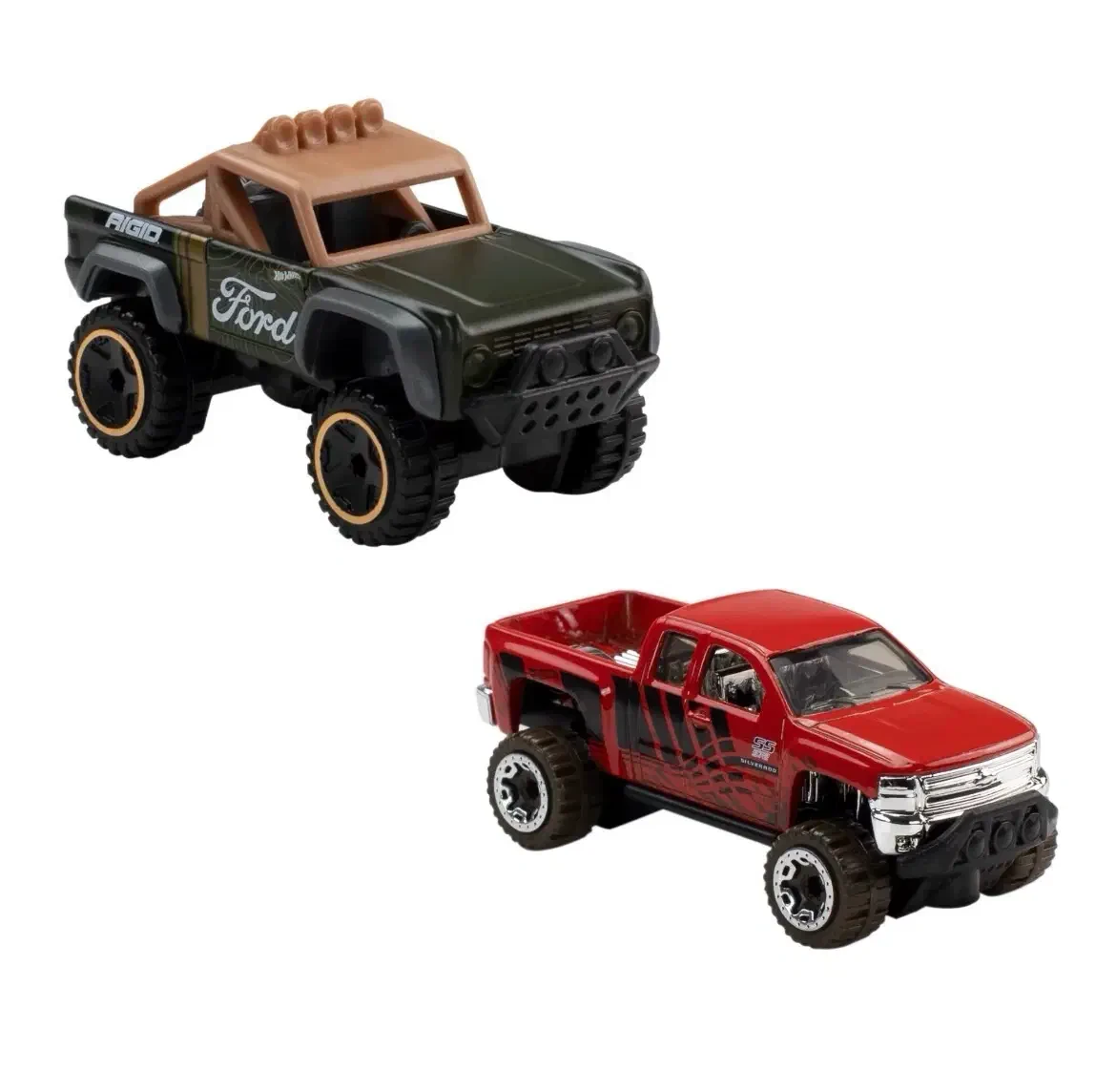 2026 Custom Ford Bronco And Chevy Silverado Off Road Red: No Package: Image 4