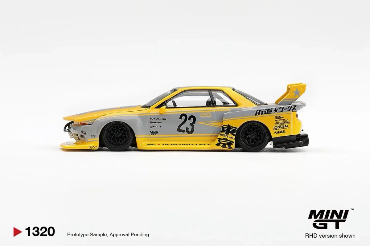 2026 Nissan Skyline GT-R (R32) LB-Kaido Works Yellow #23 Yellow: No Package: Image 2