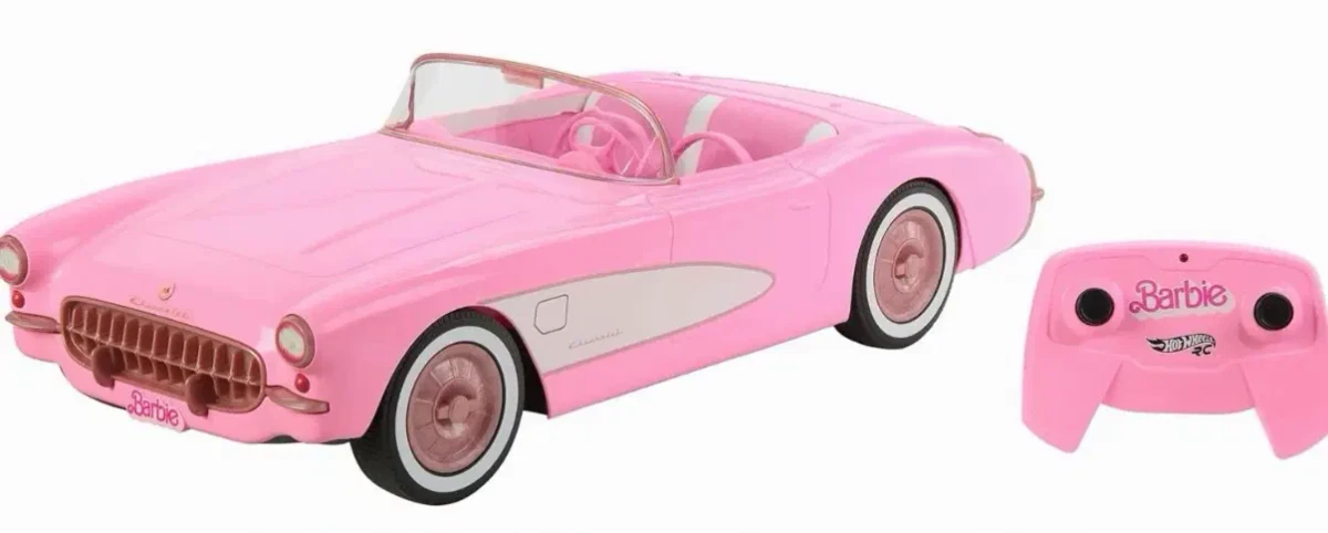 2023 Barbie Corvette Pink: No Package: Image 2
